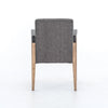 Reuben Dining Chair Ives Black Back View 105591-008