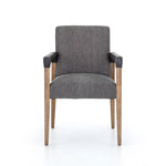 Reuben Dining Chair Ives Black Front Facing View 105591-008
