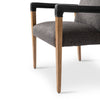 Four Hands Reuben Dining Chair leg and arm view 