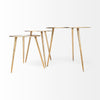Reva Accent Table - Gold