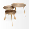 Reva Accent Table - Gold