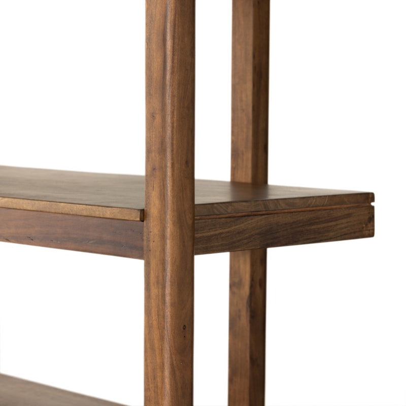 Reza Wide Bookcase 232355-001 open shelving view