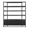 Reza Wide Bookcase 232355-002 front view