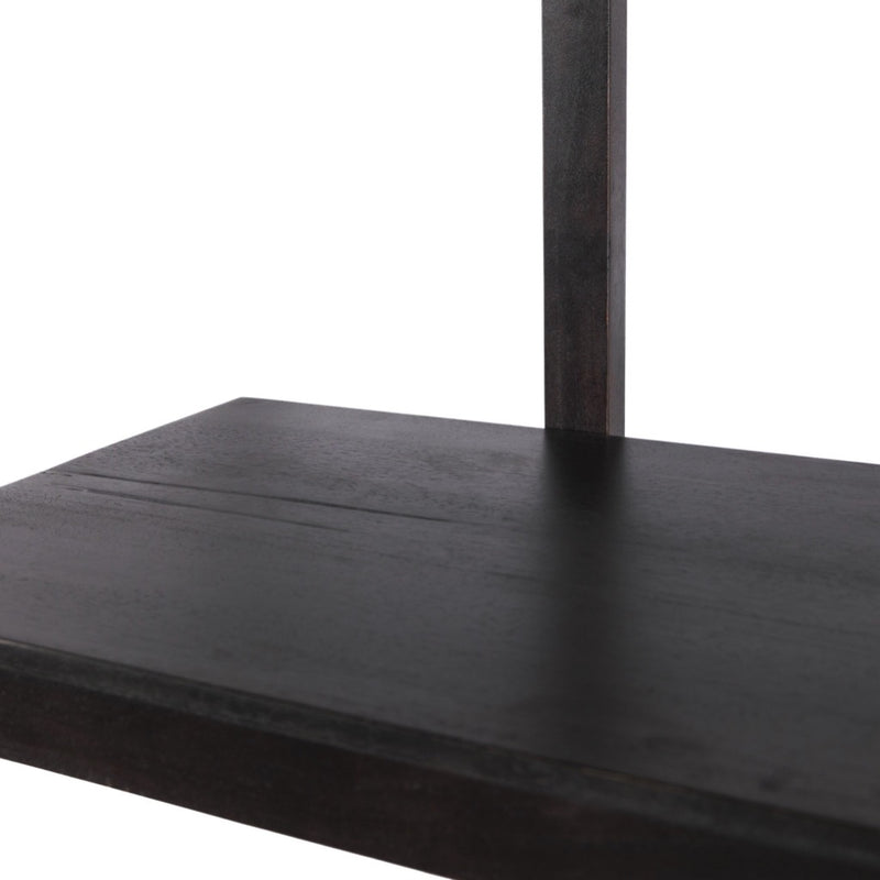 Four Hands Reza Wide Bookcase open shelf