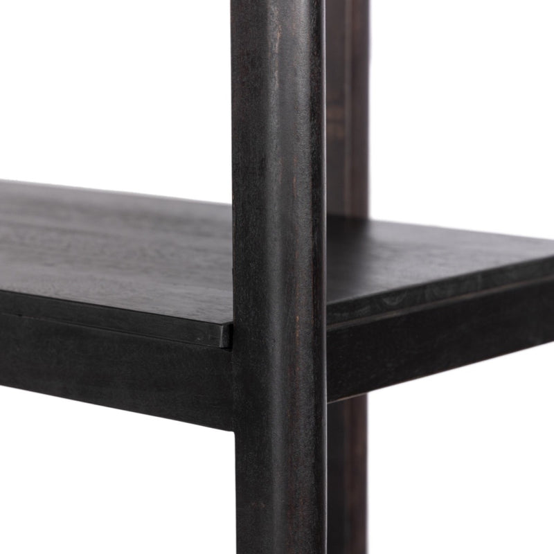 Reza Wide Bookcase 232355-002 leg view