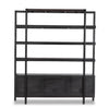 Reza Wide Bookcase 232355-002 back view