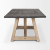 Mercana Rialto Dining Table Two-Tone Side View