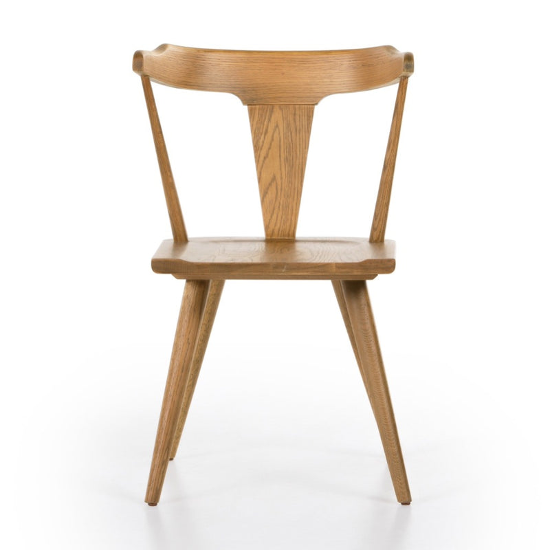 Four Hands Ripley Dining Chair Sandy Oak Front Facing View