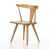 Four Hands Ripley Dining Chair Sandy Oak Angled View