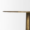 Mercana Risha Accent Table tabletop side view 
