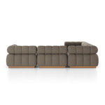 Roma Outdoor 5-Piece Sectional 230028-003 back view