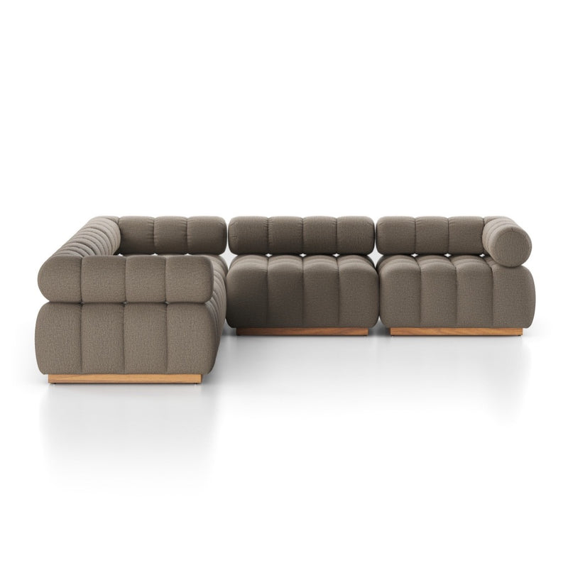 Roma Outdoor 5-Piece Sectional 230028-003 right side view