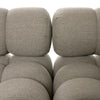 Four Hands Roma Outdoor 5-Piece Sectional tufted back cushions