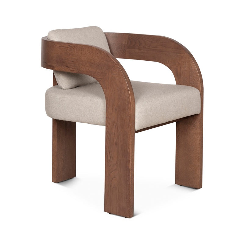 HTD Roman Accent Chair angled view 