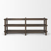 Mercana Romi Oval Console Table front view 