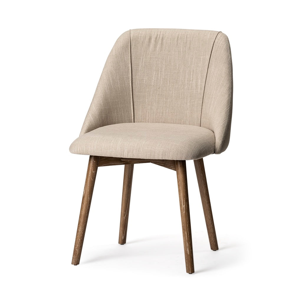 Mercana Ronald Dining Chair angled view 