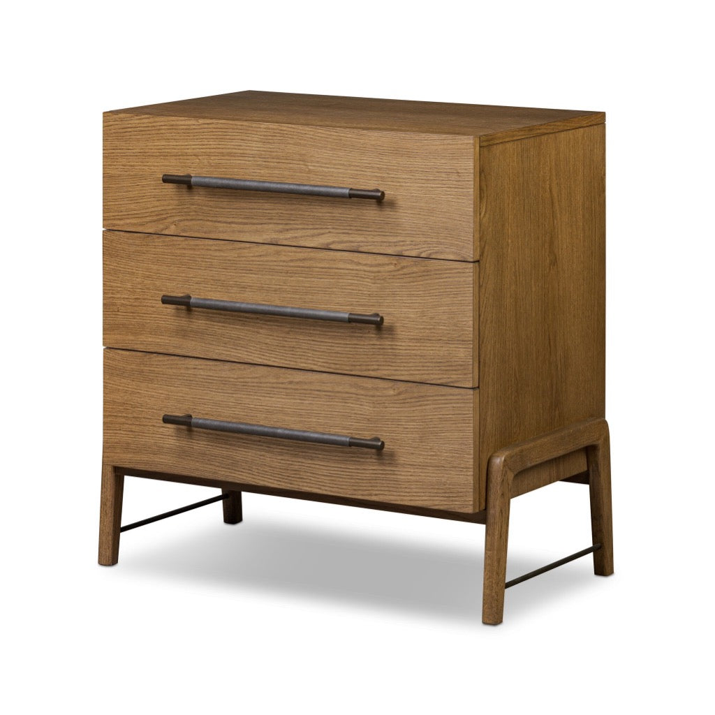 Four Hands Rosedale 3 Drawer Dresser angled view 