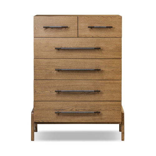 Rosedale 6 Drawer Tall Dresser 108708-007 front view 