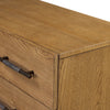 Rosedale 6 Drawer Tall Dresser 108708-007 top corner view 