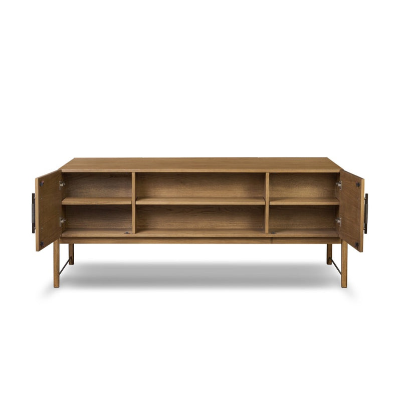 Rosedale Executive Desk 246801-003 front open drawer view 