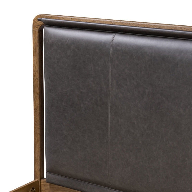 Rosedale Bed 108480-024 leather headboard 