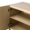 Rosedale Media Console 108672-003 interior shelving 