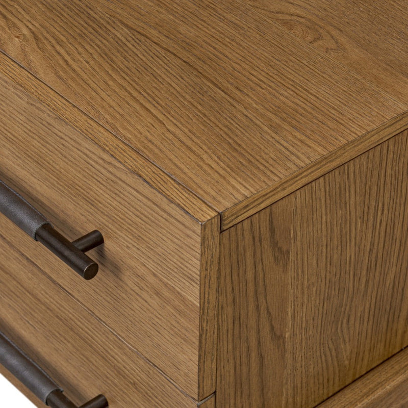 Four Hands Rosedale Nightstand corner view 