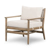 Four Hands Rosen Outdoor Chair angled view 