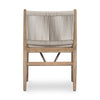Four Hands Rosen Outdoor Dining Chair back view 