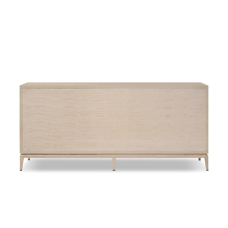Rosenell 6 Drawer Dresser 249311-002 back view