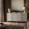 Rosenell 6 Drawer Dresser 249311-002 staged view