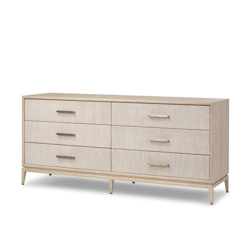 Four Hands Rosenell 6 Drawer Dresser angled view