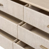 Rosenell 6 Drawer Dresser 249311-002 open drawer view