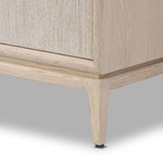 Rosenell 6 Drawer Dresser 249311-002 leg view