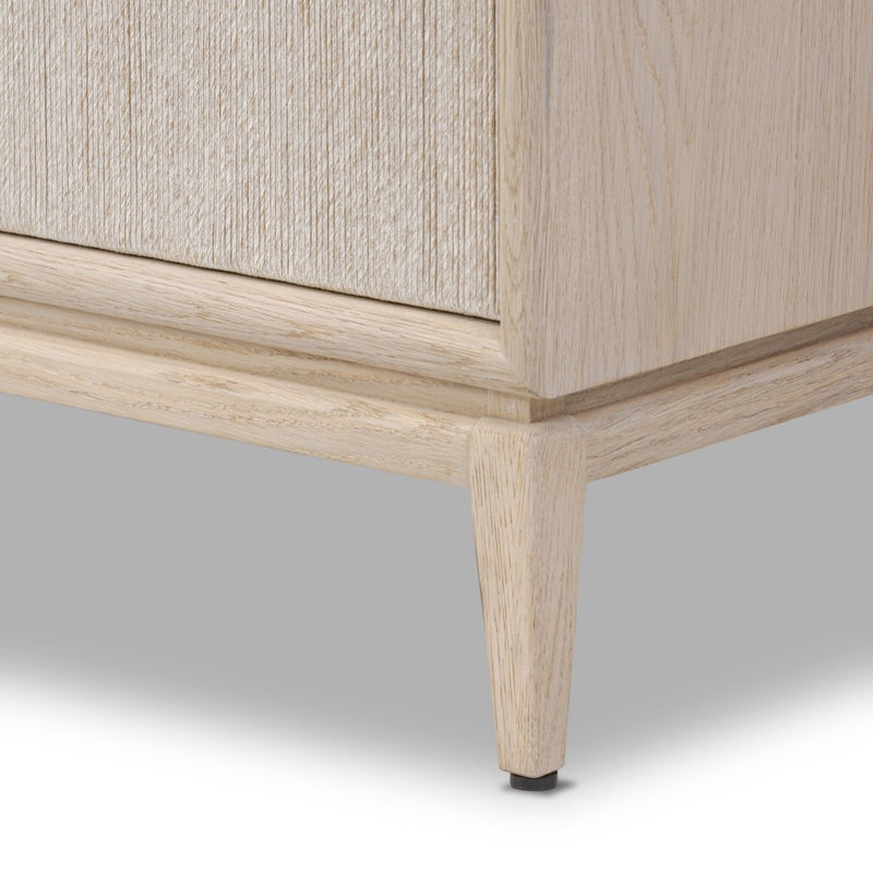 Rosenell 6 Drawer Dresser 249311-002 leg view