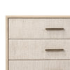 Rosenell 6 Drawer Dresser 249311-002 front facing corner view