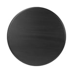 Four Hands Rosenell Round Coffee Table Black Oak Veneer Top View