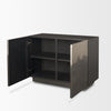 Roxdale Accent Cabinet 71073 angled open door view 