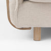 Mercana Roy Accent Chair leg view 