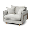 Mercana Roy Accent Chair angled view 