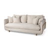 Mercana Roy Three Seater Sofa angled view 