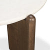 Rumer Side Table 70562 marble edge and leg view 