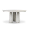 Four Hands Rye Outdoor Dining Table-60" side view 