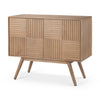 Mercana Sable Accent Cabinet angled view 