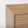 Mercana Sable Accent Cabinet top corner view 