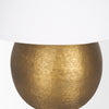 Mercana Sadiyah Table Lamp white shade and round gold base 