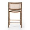 Four Hands Sage Stool back view 