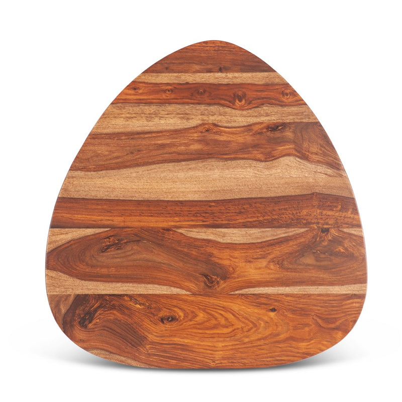 HTD Salem Sheesham Wood Side Table table top view 