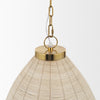 Saliha Pendant 70752 base of shade view 