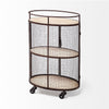 Mercana Saluti Bar Cart angled view 
